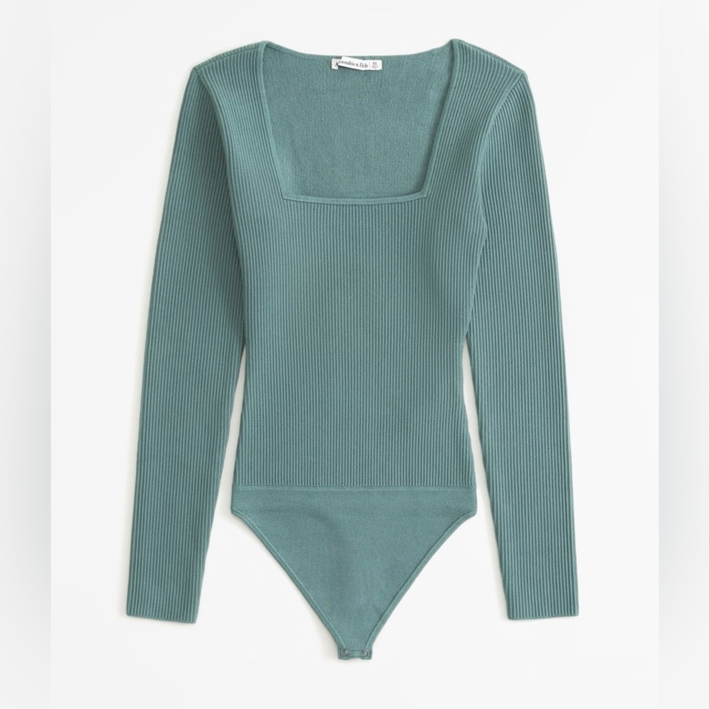 NWT Abercrombie Ottoman Long Sleeve Bodysuit